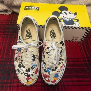 Mickey Mouse Collection Vans Skateboarding Shoes